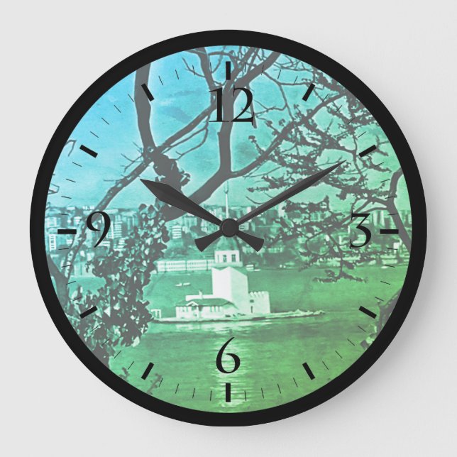 Vintage Turkey Istambul: Grande Relógio (Frente)