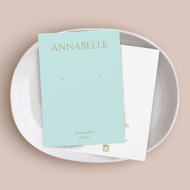 Vintage Turquoise Blue Earration (Criador carregado)