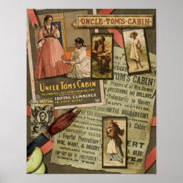 Vintage Uncle Tom's Cabin Poster - Pick Your Size