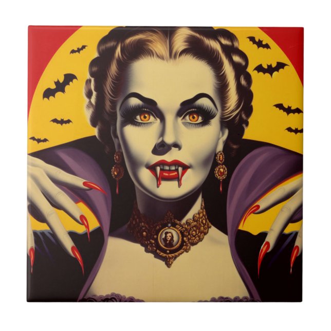 Vintage Vampire Woman (Frente)