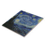 Vintage Van Gogh Na Noite Estrelada<br><div class="desc">Esta design inspira-se no óleo de 1889 de Vincent van Gogh na pintura de canvas chamada "A Noite Estrelada".</div>