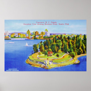 Vintage Vancouver Island Poster