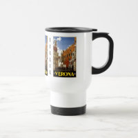Vintage Verona Itália canecas personalizadas
