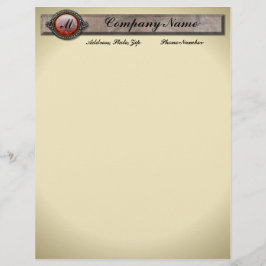 Vintage Victorian Brooch Monograma