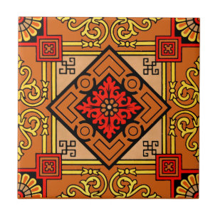 Vintage Victorian Era Scroll and Classic Patterin