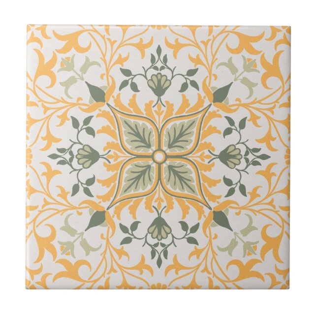 Vintage Vinhas Florais Decorativas (Frente)