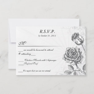 Vintage Vintage Rosa RSVP -