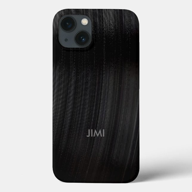 Vintage Vinyl Record Grooves (Verso)