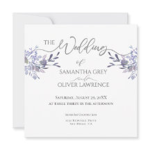 Vintage Watercolor Convite Para Casamento Floral
