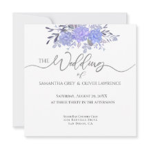 Vintage Watercolor Convite Para Casamento Floral