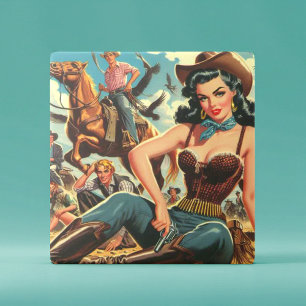 Vintage Western Country Girl