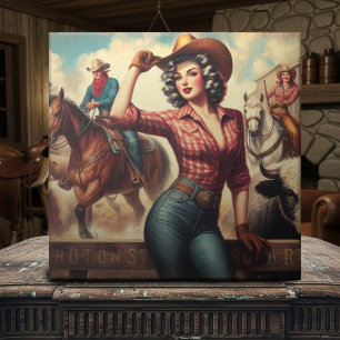 Vintage Western Cowgirl