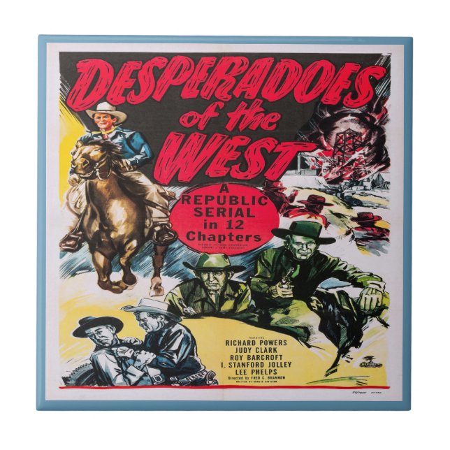 Vintage Western Movie Poster Desperados (Frente)
