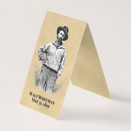 Vintage Whitman - Cartão de Exibição de Foto Curva