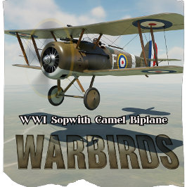 Vintage WI Sopwith Camel Biplane
