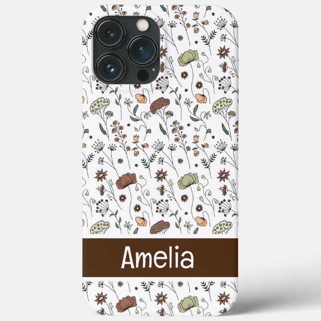 Vintage Wildflower Pattern (Verso)