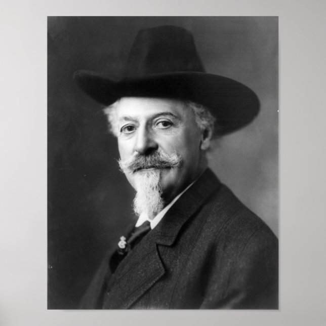 Vintage William F Cody Poster (Frente)