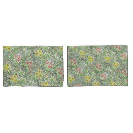 Vintage William Morris Bower Flowers Greenery