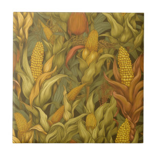 Vintage William Morris Outono Milho 