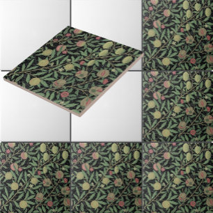 Vintage William Morris Pomegranates - Padrão de F