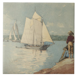 Vintage Winslow Homer Clear Sailing
