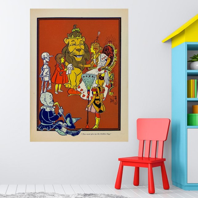 Vintage Wizard Of Oz - Large Impressão (Criador carregado)