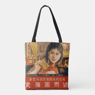 Vintage Xangai China Tote Bag