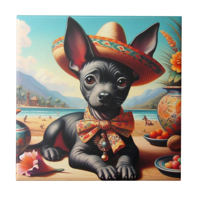 Vintage Xoloitzcuintle (Frente)