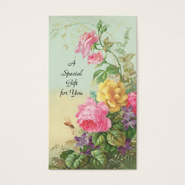 Vintagem de Cartões Presentes (Frente)