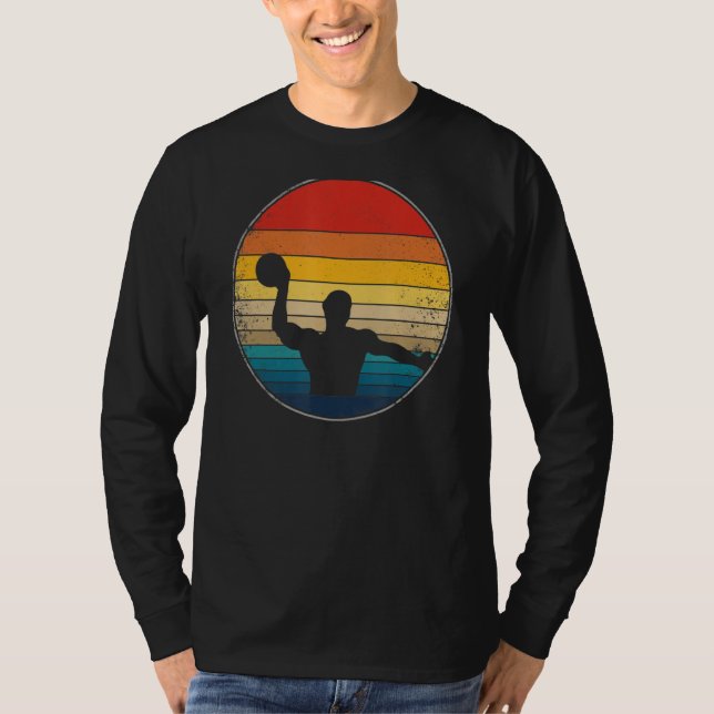 Vintagem de Polo Aquático Retroativo (Frente)