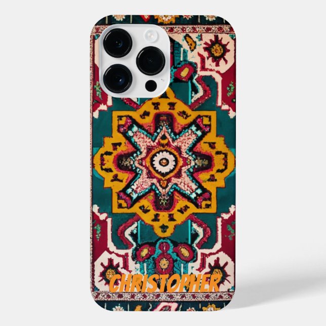 Vintagem de tapetes persa (Verso)