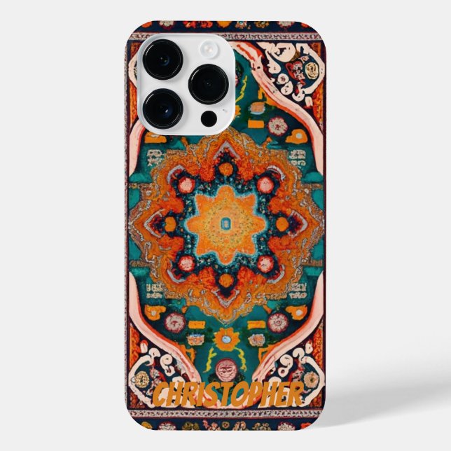 Vintagem de tapetes persa (Verso)