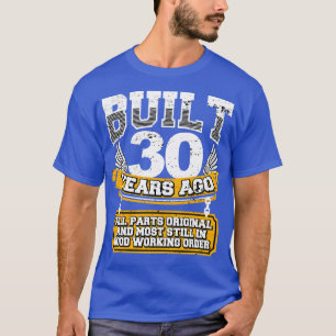 Vintagem Engraçada De Camisa De aniversário de 30 
