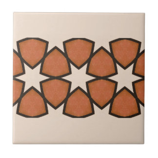 Vintagem Geométrica Arábica Quente Tonelada