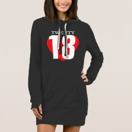 Vinte e 18 adoram camiseta vermelha do grande cora