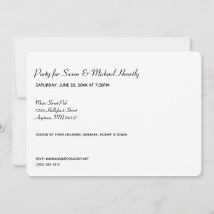 Vinte e cinco com informações sobre o convite à re