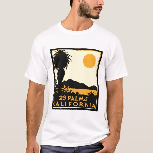 Vinte e nove camisetas das palmas (Frente)
