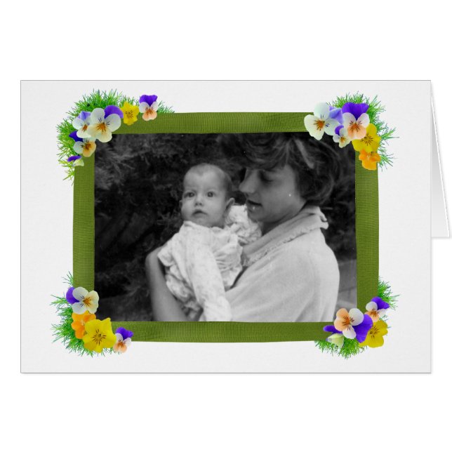 Viola Cartão com fotos (Frente Horizontal)