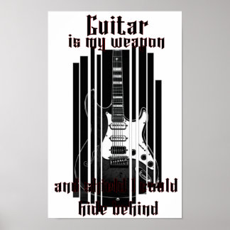 Violão é minha arma, poster