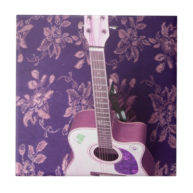 Violão Vintage: Sonho de Estilo de Visibilidade Af (Frente)