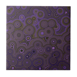 Violet Agate Flow – Padrão Abstrato Elegante