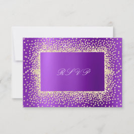 Violet Ametist Dourado RSVP Krystal A