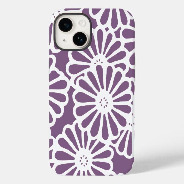 Violet Asian Moods Floral (Verso)
