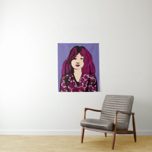 Violet Hired Lass Tapeçaria