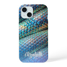 violeta de cobra e design azul