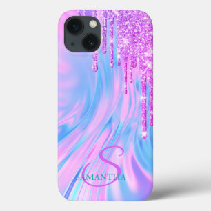 Violeta Legal Glitter Gotejante Holográfico