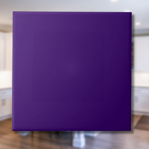 Violeta Profundo Cor Sólida Clássico Elegante