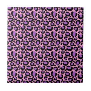 Violeta Rosa Guepardo Leopardo Padrão Amante de An