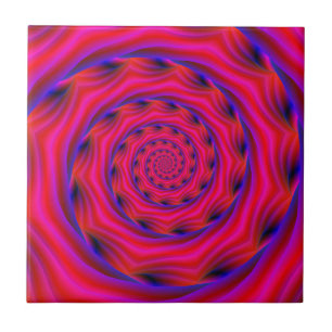 Violeta Vermelha e Espiral Azul