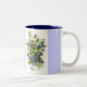 violetas, caneca das violetas